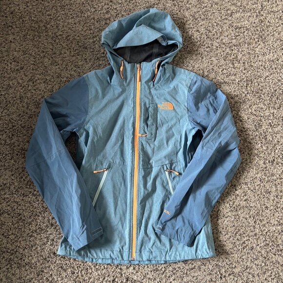 The North Face Womens Hooded Lightweight Blue Jacket Size S - Picture 1 of 8
